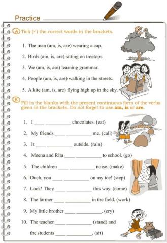 Present Continuous Tense