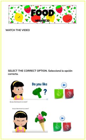 Online Lesson 33 - kids