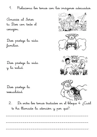 Lección Catequesis de Primera Comunión