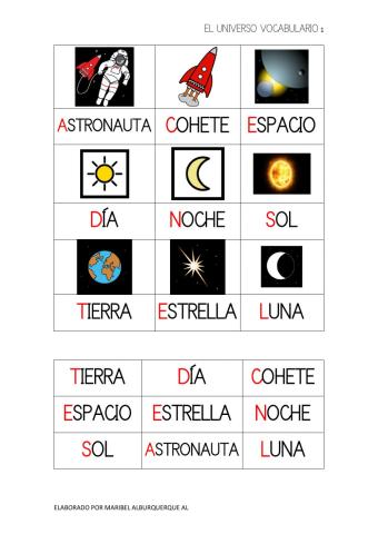 Ficha1 lectura globalizada Universo