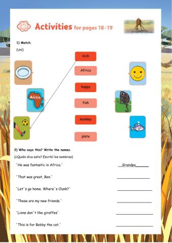 Can you see the lions? 8