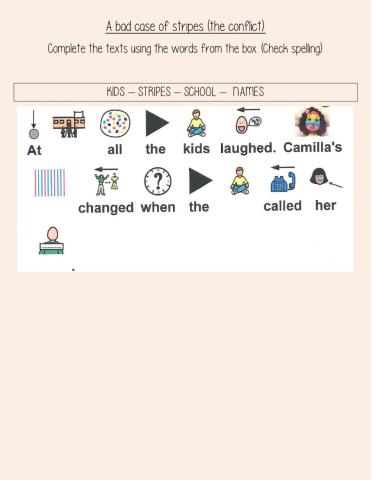 A bad Case of Stripes (The conflict)