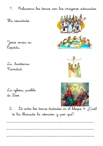 Lección catequesis de confirmación