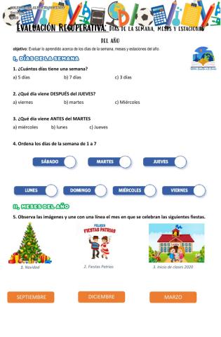 Evaluación Recuperativa