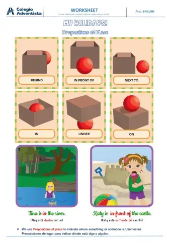 Prepostions of place