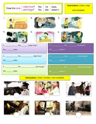 People in town work place and does