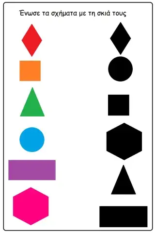 Σχήματα Σκιές