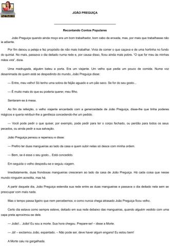 Leitura e Interpretação de texto