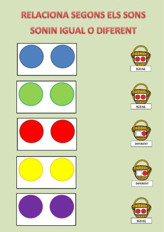 Sona igual o diferent?