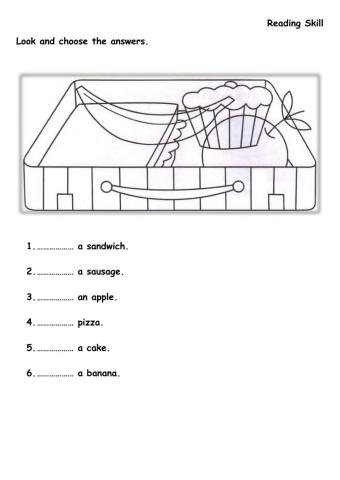 WB p47-Look and choose the answers