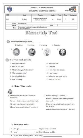 Bimestral IV Periodo