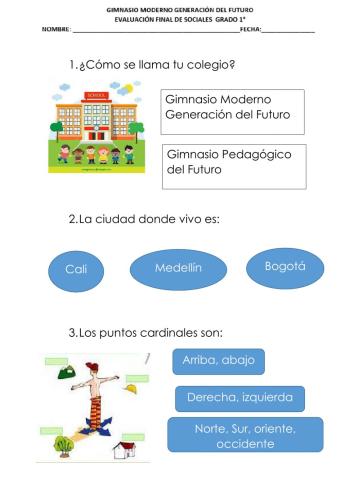 Examen Final Sociales