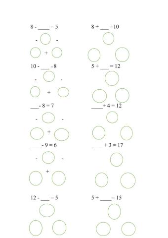 HOTS Addition and Subtraction