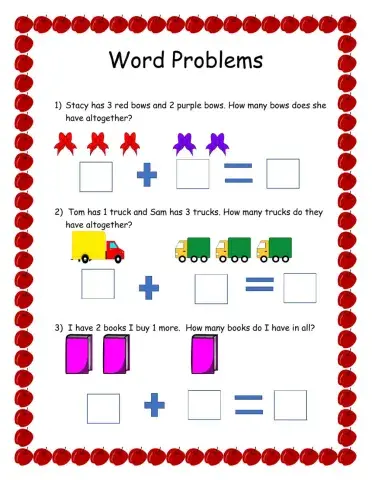 Word Problems 1-5