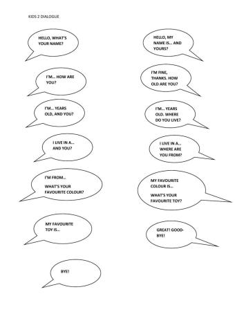 Dialogue kids 2