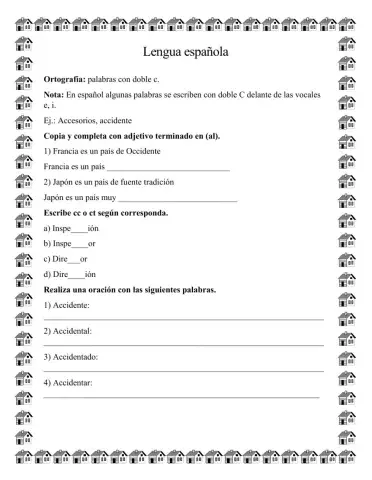 Palabras con doble cc.