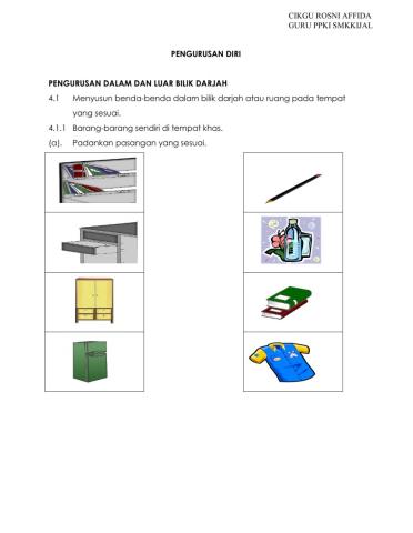 Pengurusan dalam dan luar bilik darjah