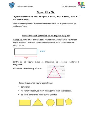 Figuras 2D y 3D