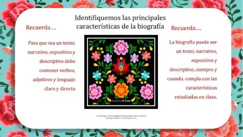 Características la biografía