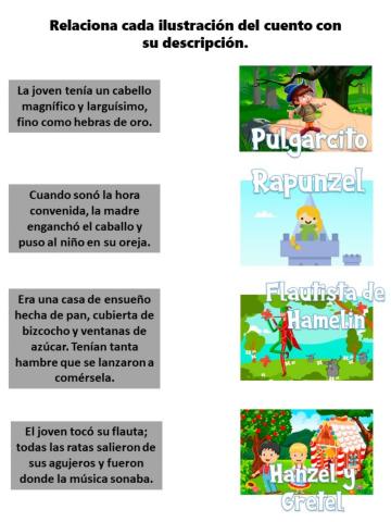 Descripción de personajes