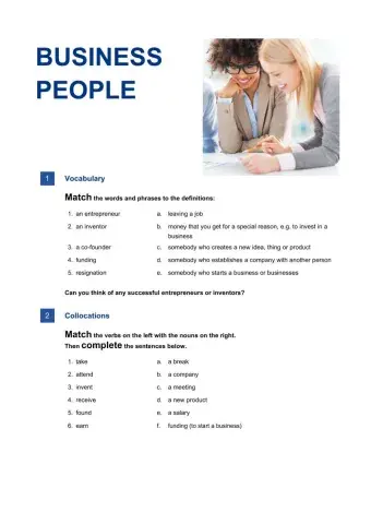 Entry 2 Business People