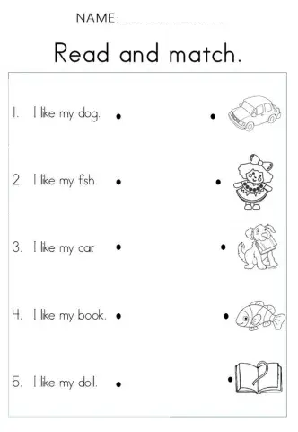 Read simple sentences