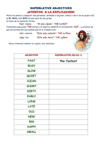 Superlative Adjectives