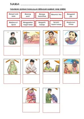 Cintakan Sunnah Rasulullah SAW - Tahun 3
