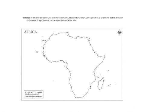 Relieve africano
