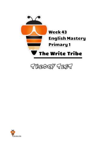 Week 43 e-learning p1 theory test
