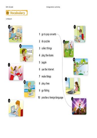 Integration activity