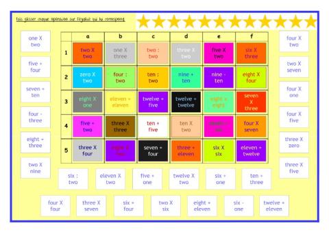 Pad85  Grid - Just Numbers3 (1to12)