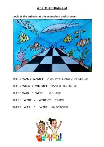 There was-wasn't - There were-weren't