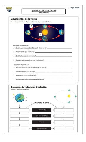 Movimientos de la Tierra