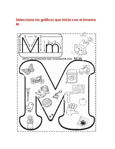 Conciencia Fonológica Fonema M-m