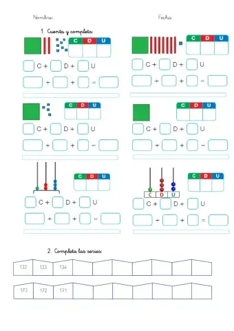 Números del 100 al 199