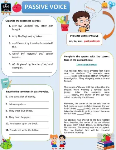 Passive Voice in Present tense