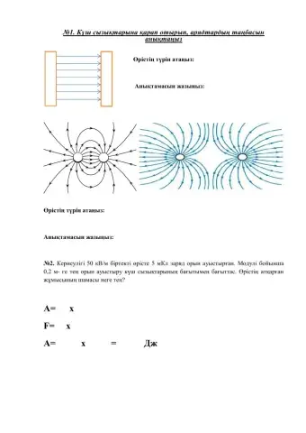 Электр өрісінің кернеулігі