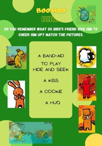 Boo hoo bird activity