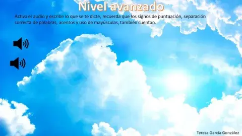 AVANZADO Dictado Cenicienta