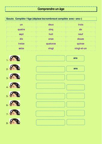 Comprendre un âge