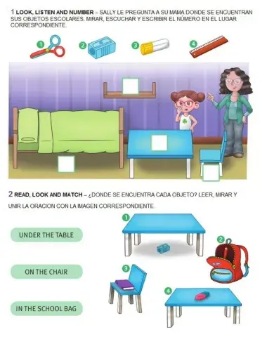 Look, listen and number