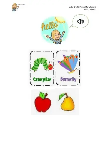 The very hungry caterpillar