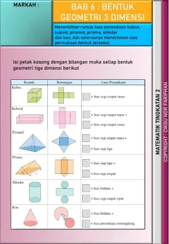 Geometri dalam 3 dimensi