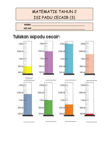MATEMATIK (ISI PADU 3) TAHUN 2 by CIKGU RAFIDAH-CIKGU FAIZAN
