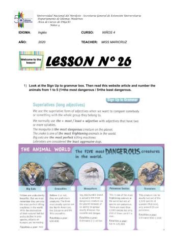 Lesson 26 niños 4