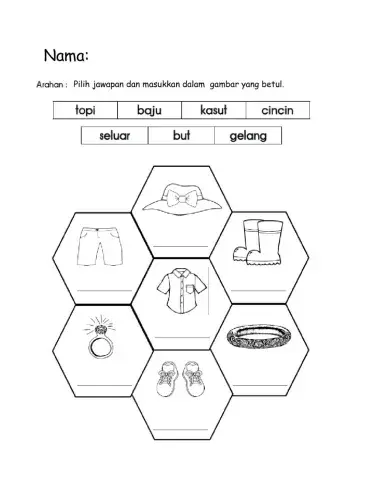 Bahasa Malaysia : Membaca perkataan Mudah
