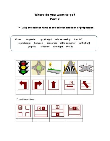 Where do you want to go? Part 2