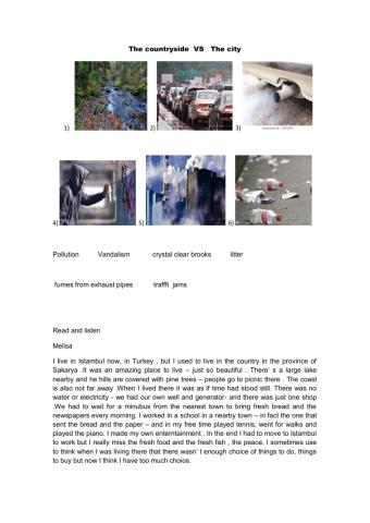 The country vs the city