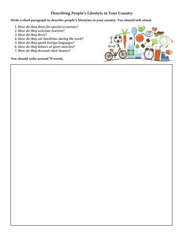 Describing your country